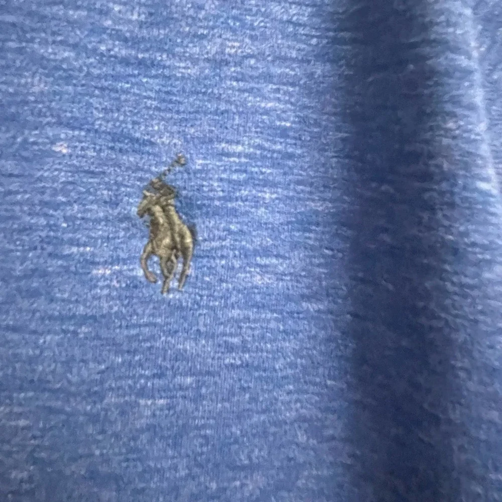 Ralph Lauren Men's Polo Shirt XXL Heathered Blue